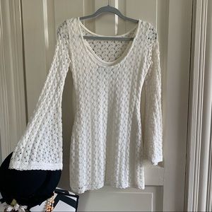 AKIRA Chicago lined lace dress